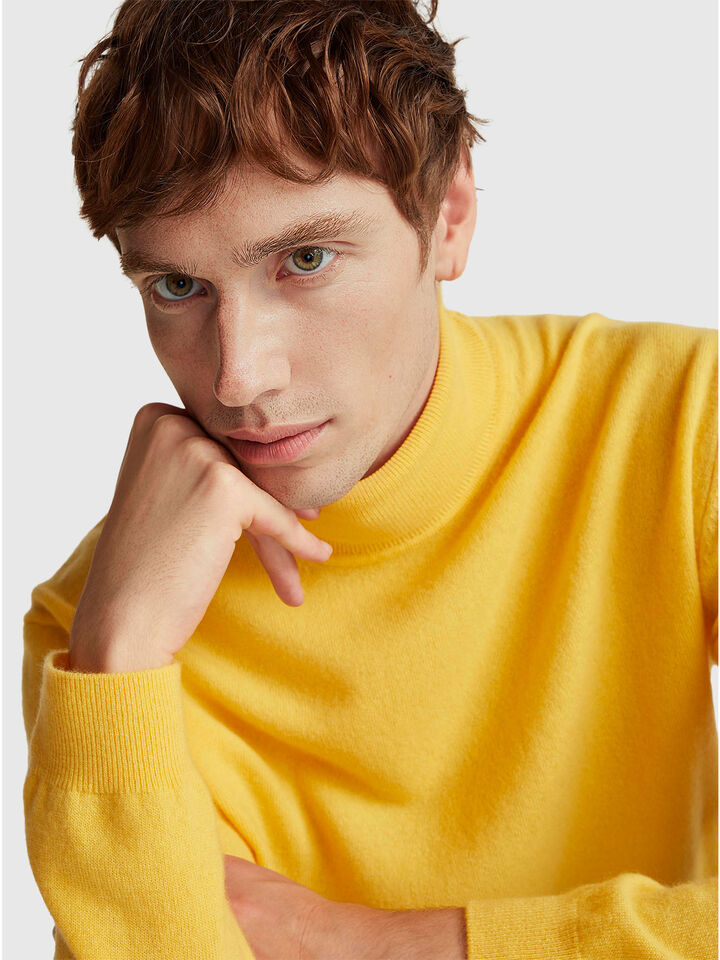 TURTLE NECK SWEATER Men image number 4